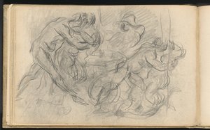 Scène de carnaval, 1885-1888 - Paul Cézanne