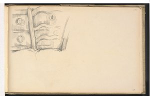 Chaise et commode - Paul Cézanne