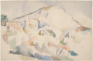 Château Noir et Mont Sainte-Victoire - Paul Cézanne