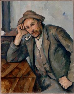 Fumeur accoudé