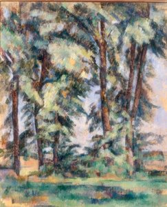 Grands arbres au Jas de Bouffan - Paul Cézanne