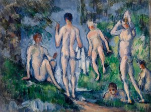 Groupe de baigneurs - Paul Cézanne