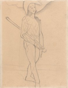 Arlequin, 1916 - Paul Cézanne