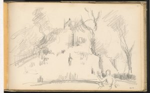 Maison dans un parc - Paul Cézanne