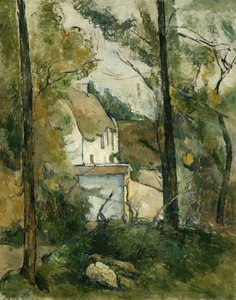 Maison dans les arbres, Auvers, 1879 - Paul Cézanne