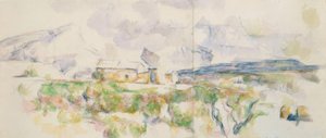 La Montagne Sainte-Victoire vue des Lauves - Paul Cézanne