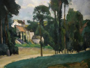La Route de Pontoise - Paul Cézanne