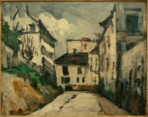 La Rue des Saules à Montmartre - Paul Cézanne