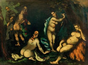 La Tentation de saint Antoine - Paul Cézanne
