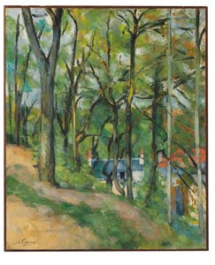 La côte Saint-Denis à Pontoise - Paul Cézanne