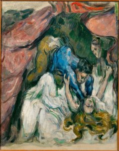 La femme étranglée - Paul Cézanne