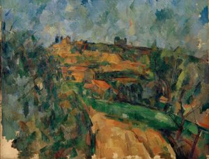 La route tournante en haut du chemin des Lauves
