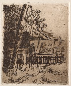 Paysage à Auvers, 1873 - Paul Cézanne