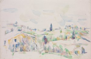 Paysage en Provence - Paul Cézanne