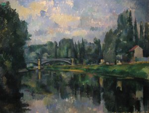 Le Pont sur la Marne à Créteil - Paul Cézanne