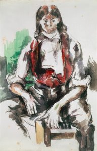 Le garçon au gilet rouge