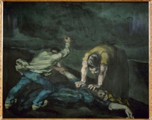Le meurtre - Paul Cézanne