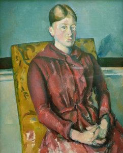 Madame Cézanne au fauteuil jaune - Paul Cézanne