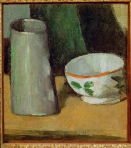 Bol de lait et cruche - Paul Cézanne