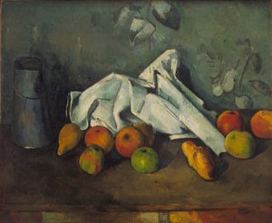 Bidon de lait et pommes, 1879-1880
