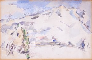 La Montagne Sainte-Victoire - Paul Cézanne