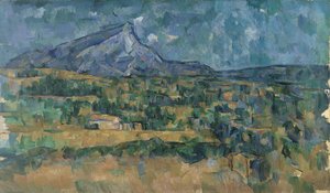 Mont Sainte-Victoire, vers 1902-6 - Paul Cézanne