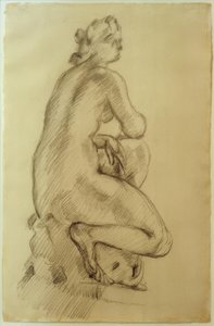 P.Cézanne, Vénus accroupie