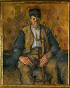 Paysans assis - Paul Cézanne