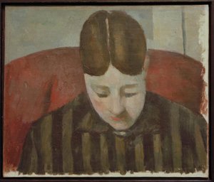 Portrait de Madame Cézanne - Paul Cézanne