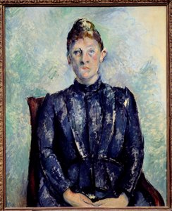 Portrait de Madame Cézanne - Paul Cézanne