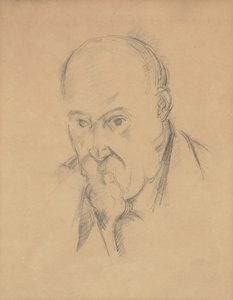 Autoportrait [recto] - Paul Cézanne