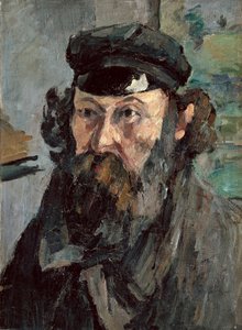 Autoportrait avec chapeau - Paul Cézanne
