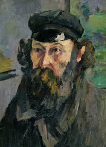 Autoportrait en casquette - Paul Cézanne