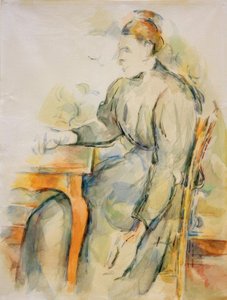 Femme assise (Mme Cézanne) - Paul Cézanne