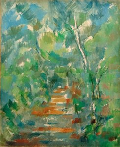 Sous-bois provençal - Paul Cézanne