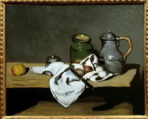 Nature morte à la bouilloire - Paul Cézanne