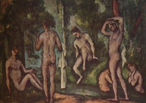 Les Baigneuses, 1894 - Paul Cézanne