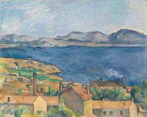 La baie de Marseille, vue de L