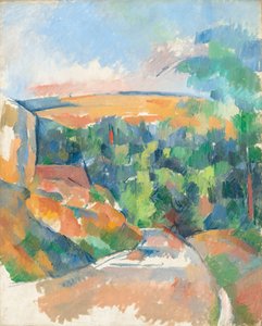 Le virage dans la route, 1900-1906 - Paul Cézanne
