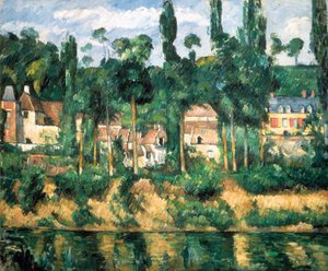 Le Château de Médan, c.1880 - Paul Cézanne