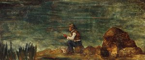 Le Pêcheur au Rocher - Paul Cézanne