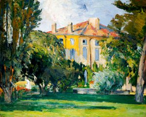 La maison à Jas de Bouffan, 1882-85 - Paul Cézanne