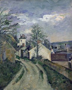 La maison du docteur Gachet (1828-1909) à Auvers, 1872-73 - Paul Cézanne
