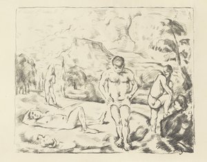 Les Grandes Baigneuses, 1896-97 - Paul Cézanne