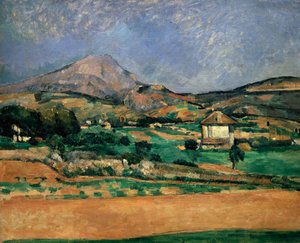 La plaine du Mont Sainte-Victoire, 1882-1885 - Paul Cézanne