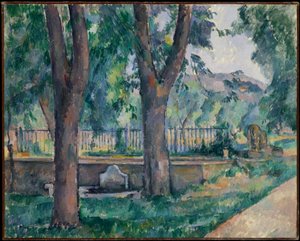 La piscine au Jas de Bouffan - Paul Cézanne