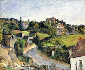 Le Chemin sinueux, vers 1877 - Paul Cézanne