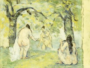 Trois baigneuses, 1875-77 - Paul Cézanne