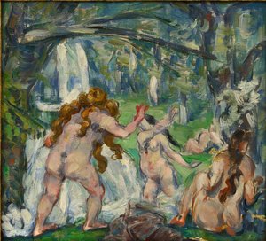 Trois baigneuses - Paul Cézanne