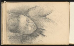 Femme penchée en avant